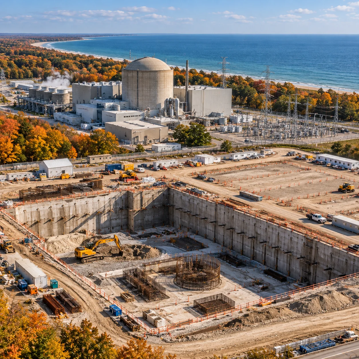 Holtec’s Pioneer Safety Filing Moves Twin SMRs at Palisades Toward Construction